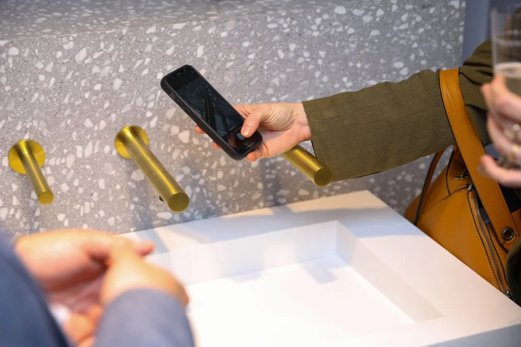 Clerkenwell Design Week 2023 - The Splash Lab washroom fixtures