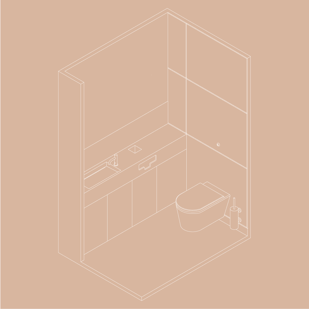 Superloo L-shaped design